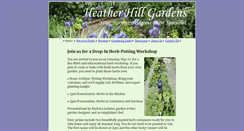 Desktop Screenshot of heatherhillgardens.com